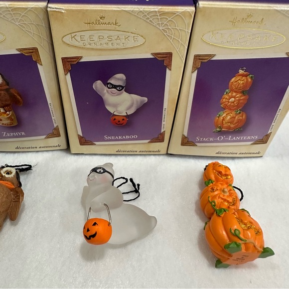 2003 Hallmark Halloween Ornaments